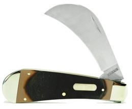 Schrade Old Timer 16OT Hawkbill Blade Pruner Folding Pocket Knife 7 Inch - £12.89 GBP
