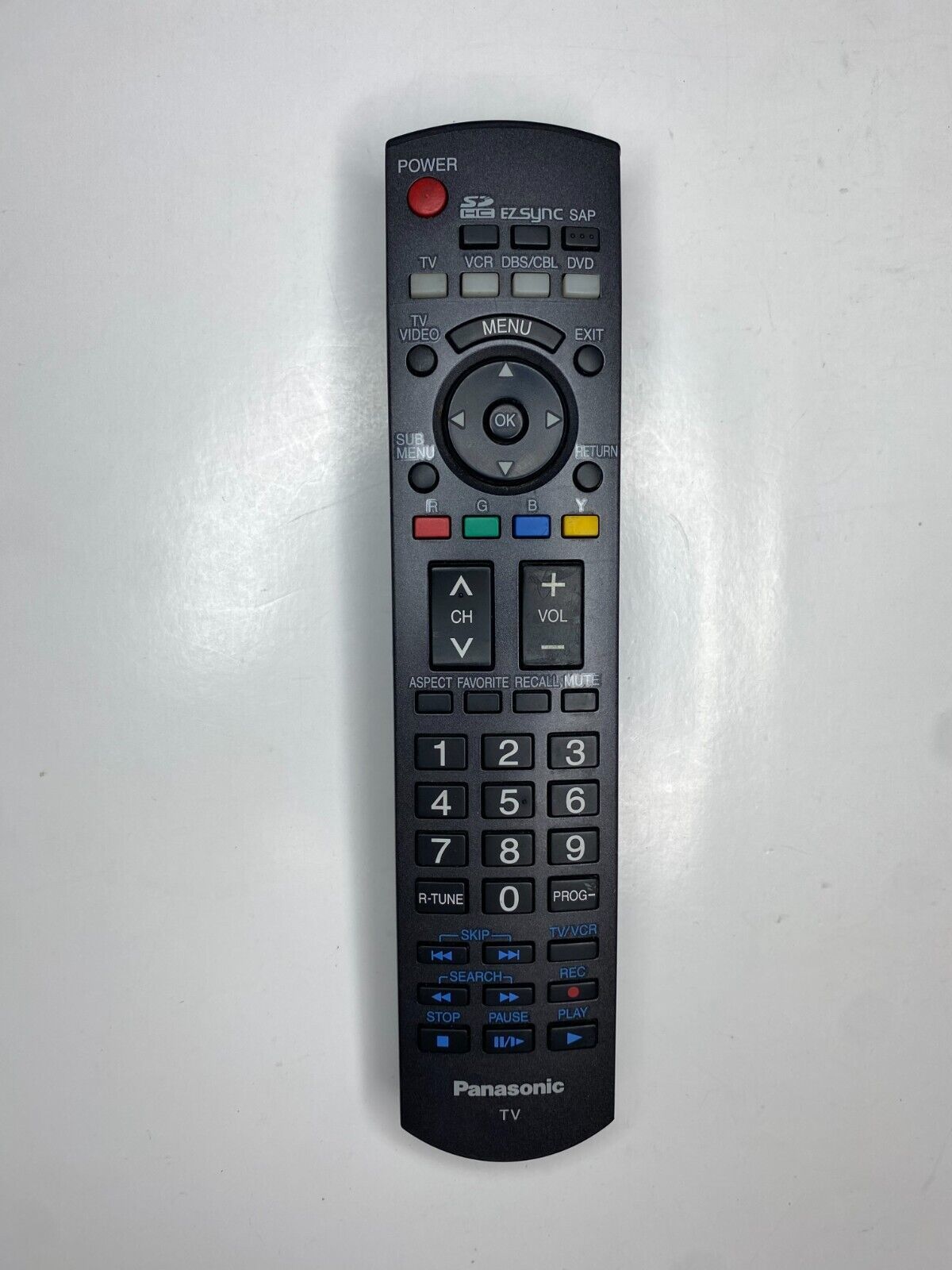 Panasonic N2QAYB000100 TV Remote Control for TC-32LX85 TH-42PC77U TH-42PX77U  			