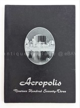 1973 Vintage Acropolis Milton Hershey Pa School Year Book Scholarship Sports - £30.75 GBP