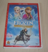 Frozen Sing Along Edition Dvd + Digital Brand New &amp; Factory Sealed - £4.66 GBP