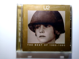 U2 The Best of 1980-1990 Greatest Hits CD Album Pop Rock Early Island 1988 - $7.65