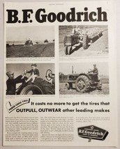 1951 Print Ad BF Goodrich Tractor Tires Farmall &amp; Allis-Chalmers Akron,Ohio - £10.77 GBP