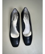 Trotters Shoes Womens 10M Lola Comfort Slip On Pumps T1561-001 Black Blo... - $34.65