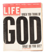 Life Magazine December 1988 When You Think Of God What Do Yo See Frank M... - $9.04