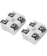 Ceramics Terminal Blocks High Temp Porcelain Ceramic Connectors 2 Way - €11,44 EUR