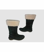 UGG Karyn Suede and Sheepskin Cuff Tall Winter Boots Size 8 - $39.08 CAD