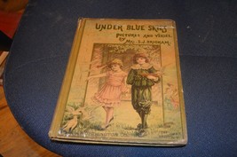 Under Blue Skies, Color Illustrations, by Mrs. S.J. Brigham, rare, 1886 - £117.95 GBP