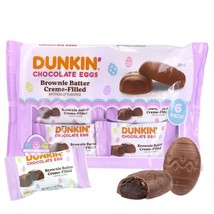 Dunkin’ Brownie Batter Chocolate Eggs, Individually Wrapped Candies, Easter - $484.10 MXN