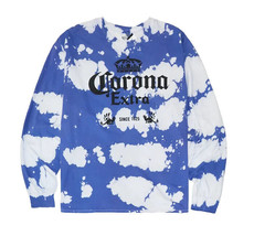 Corona Extra Cerveza Beer Big Blue Sky Long Sleeve T-shirt XXL - $18.99