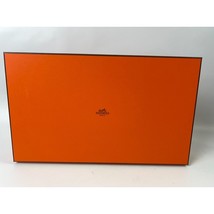 HERMÈS AUTHENTIC EMPTY Gift Box Orange 15” x 9.25” x 2.5” - $752.75 MXN