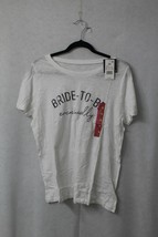 Women&#39;s Plus Size Bride-to-Be Eventually Short Sleeve Graphic T-Shirt -Size 2X - £2.74 GBP