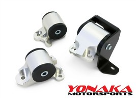 Yonaka Honda Civic 96-00 Motor Mounts ALUMINUM EK D-B Series B16 B18 D16 - £140.58 GBP