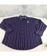 Wrangler National Patriot Shirt Mens Large Western Pearl Snap Red White ... - $440.84 MXN