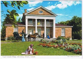 Postcard Crysler Hall Upper Canada Village Morrisbburg Ontario - $2.77