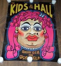 The Kids In The Hall Concert Poster Vintage 2000 The Warfield San Francisco - £23.50 GBP