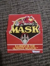 VINTAGE 1986 Kenner MASK Poster Series 2 Catalog Pamphlet Booklet Foldout - £13.19 GBP