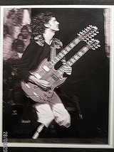 LED ZEPPELIN:JIMMY PAGE (RARE ORIGINAL VINTAGE PHOTO &amp; STAMPS BACK OF PHOTO - $296.99