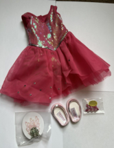 American Girl Doll Isabelle&#39;s Sparkle Dress Outfit bracelet New Old Stock no box - £39.47 GBP