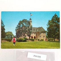 Colonial Capitol Williamsburg Virginia 1960s Postcard Color Photo - $7.88