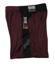 Tapout Official WWE Men&#39;s Medium Maximum Range MMA Shorts Black / Wine N... - £14.16 GBP