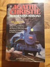 Agatha Christie Murderers Abroad Five Complete Novels (Avenel Books,1989) - £18.55 GBP