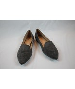 NIB Journee Collection Casual Gray Flat Faux Suede Pointed Toe 8 1/2 M  - £34.16 GBP