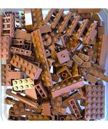 Lego 150 piece Brown Lego lot full of bricks, blocks Variety of Sizes Legos - $12.95