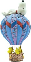 PEANUTS - Snoopy Laying on Hot Air Balloon 7.0&quot; Figurine Set by Jim Shor... - $82.12