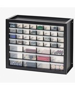 &quot;USA 44-Drawer Stackable Organizer: Compact Black Utility Chest for Hard... - $150.61 CAD
