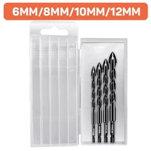 3-12mm Cross Hex Tile Drill Bits Set for Gl Ceic Concrete Hole Opener Br... - $4,036.48 MXN