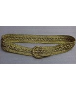 NEW HANDMADE GOLD THREAD WOMEN GIRL BELT-TRADITIONAL BELT-96 CM X 5 CM-A... - $14.85