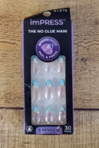 Kiss Im Press No Glue Mani 30 Press On Nails - Medium #91376 - $7.97