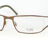 Exalt Cycle EXPRESS C.4 BROWN EYEGLASSES GLASSES METAL FRAME 53-18-130mm... - $116.80