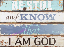 &quot;Be Still And Know That I Am God &quot; Quote Publicity Photo - £6.41 GBP