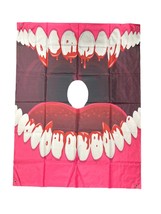 Halloween Photo Banner Zombie Flag Backdrop Favors Supplies Background 38&quot;x50&quot; - £10.38 GBP