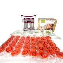 Infantino Squeeze Station &amp; Pouches 40 Pack 4oz Sealed/Unused Baby Food ... - $24.74