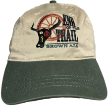 END of the TRAIL Brown Ale Cap Hat OTTO Quality Headwear Tan/Green OSFA - $7.60