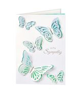 Crisky 25 Pack Religious Sympathy Cards White Flower Scripture 4 Assortm... - $261.50 MXN