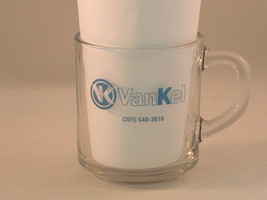 Clear Glass Mug with Temperature Scale - Anchor Hocking (USA) - £5.69 GBP