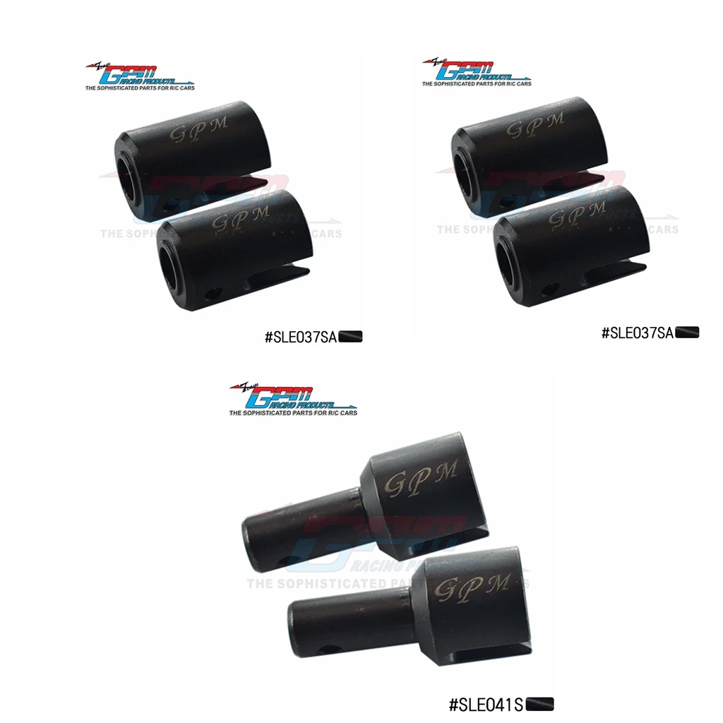 GPM Mid Carbon Steel Front/Mid/Rear Dog Bone Drive Shaft Cup for TRAXXAS 1/8 4WD - £24.07 GBP+