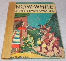 Snow white and the Seven Dwarfs 1937 Rand McNally Children&#39;s Book - $9.95