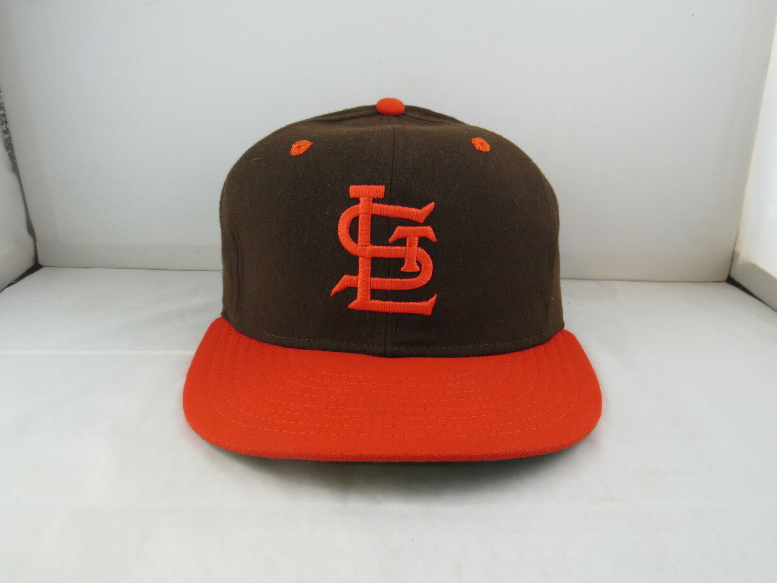 St Louis Browns Hat (VTG) - New Era Pro Model 1950 Hat - Fitted Size 7 - £102.23 GBP