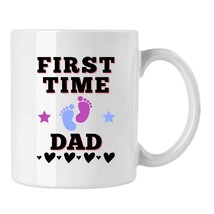 First Time Dad Coffee Mug, Pregnancy Announcement For parents Coffee Mugs - £13.09 GBP