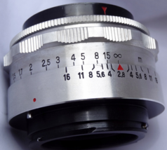 RESTORED: Carl Zeiss Jena Tessar 2.8/50 50mm Exa, Exakta, Compact &amp; MFD Hacked - £120.79 GBP