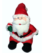 Stuffins Santa Claus LARGE Plush Vintage 1993 Nylon Stuffed Puffy Doll *27" RARE - $75.00