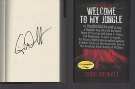 Welcome to My Jungle / SIGNED / Craig Duswalt / Touring with Guns N&#39; Roses HC - £22.21 GBP