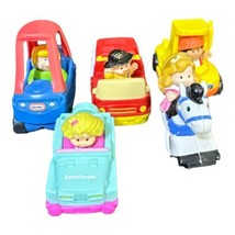 5 McDonalds Happy Meal Little Tikes Fisher Price Little People Vehicles - £6.25 GBP