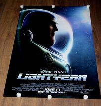 Lightyear Movie Poster Double Sided Disney Pixar 2022 June 17 Premiere - $54.99