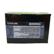 NIP Lexmark 80C0XKG One Black Extra High Yield Toner Cartridge Sealed - $31.19