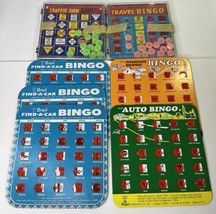 Regal Games Original Travel Bingo Cards Interstate Auto Lot Of 7 Vintage - £22.74 GBP